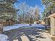 Spacious backyard with basketball court at 4737 N Bearlily Way, Castle Rock, CO 80109