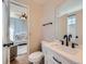 Clean bathroom with updated vanity and toilet at 4737 N Bearlily Way, Castle Rock, CO 80109