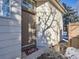 Side entrance with access to the home and backyard at 4737 N Bearlily Way, Castle Rock, CO 80109