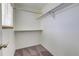 Large walk-in closet with double hanging rods at 3813 E 121St Ave, Thornton, CO 80241