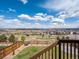 Enjoy the view from the fenced backyard and surrounding neighborhood at 14710 Domino Dr, Parker, CO 80134