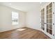 Bright office space with natural light, hard wood floors and glass door at 6207 E 155Th Pl, Brighton, CO 80602