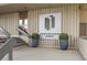 Entrance to Governors Park, featuring elegant signage, manicured shrubbery and clean stairs at 777 N Washington St # 304, Denver, CO 80203
