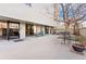 Inviting outdoor patio space with seating, perfect for relaxing and enjoying the outdoors at 777 N Washington St # 304, Denver, CO 80203