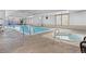 Indoor pool with hot tub, providing a serene and relaxing recreation area for residents at 777 N Washington St # 304, Denver, CO 80203