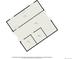 Floor plan shows a very large room and 2 smaller rooms that are labeled 