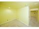 Neutral finished basement room with doorway to main basement and closet at 7140 S Uinta St, Centennial, CO 80112