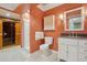 Bathroom with walk in shower and a built in sauna for relaxation at 5530 E 6Th Avenue Pkwy, Denver, CO 80220