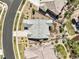 Birds eye view of home with landscaping, walkway, fence, and asphalt drive at 6705 S Catawba Way, Aurora, CO 80016