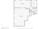 Unfinished basement floor plan showing entertainment room, bedroom, stairs, bathroom, and closet spaces at 6705 S Catawba Way, Aurora, CO 80016