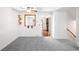 This large living room area is a great space for gatherings of all sizes at 13017 W 20Th Ave, Golden, CO 80401