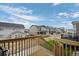 View of backyard neighborhood with fenced yards and play area at 4792 Coltin Trl, Castle Rock, CO 80104