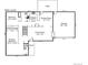Detailed main level floor plan showcasing the layout of the living room, kitchen, and bedrooms at 3292 S Wabash Ct, Denver, CO 80231