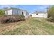 Spacious backyard with a detached garage and plenty of room for outdoor activities at 9400 High St, Thornton, CO 80229