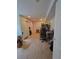 Carpeted basement features recessed lighting, plenty of room, and two large closets at 58117 E 42Nd Dr, Strasburg, CO 80136
