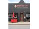 Nana's Dim Sum & Dumplings exterior with a red umbrella and glass windows at 2231 W 36Th Ave, Denver, CO 80211