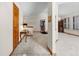 Open entryway with views into the living room and dining area at 7900 E Dartmouth Ave # 76, Denver, CO 80231