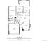 Two-story home floor plan, showing bedrooms, kitchen, living room, and garage at 7900 E Dartmouth Ave # 76, Denver, CO 80231