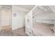 Well-lit bedroom with built in shelving and closet at 996 Kolz Pt, Elizabeth, CO 80107