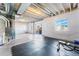 Unfinished basement featuring a sliding glass door to the outside at 1043 High Point Trl, Elizabeth, CO 80107