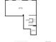 Basement floor plan showcasing the dimensions and layout, including storage and other rooms at 1043 High Point Trl, Elizabeth, CO 80107