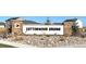 Cottonwood Greens community sign with landscaping in a new development at 2184 Alyssa St, Fort Lupton, CO 80621
