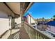 Balcony with view of backyard and neighboring house at 6238 W 80Th Pl, Arvada, CO 80003