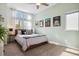 Bedroom with modern decor and a view of the outdoors at 1702 W 66Th Ave, Denver, CO 80221