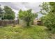 Backyard features a shed, a firewood storage area and a fire pit at 10462 Hoyt St, Westminster, CO 80021