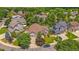 Beautiful single-Gathering home surrounded by lush landscaping, with a well-manicured front yard and mature trees at 3494 S Otis Ct, Lakewood, CO 80227