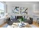 Cozy living room design with stylish furniture, decor, and natural light at 5142 W 44Th Ave, Denver, CO 80212