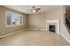 Living Room with fireplace and tile flooring at 13717 Ashgrove Cir, Parker, CO 80134