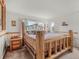 Charming bedroom with a unique log bed frame and matching bedside table at 4198 Timbervale Dr, Evergreen, CO 80439