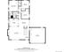 First floorplan showcases the main bedroom, three additional bedrooms, kitchen, living room, dining area, and garage at 1746 Shavano St, Longmont, CO 80504