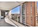 This unit has access to an outdoor balcony, with clear sliding glass door, perfect for enjoying the weather at 4800 E Hale Pkwy # 712N, Denver, CO 80220