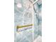 Bathroom with bright brass fixtures and glass shower at 4800 E Hale Pkwy # 712N, Denver, CO 80220