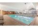 Enjoy swimming in this indoor pool, with rows of comfortable lounge chairs nearby at 4800 E Hale Pkwy # 712N, Denver, CO 80220