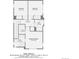 Third floor plan detailing the bedrooms, bathrooms, and walk-in closet, showing layout at 2775 California St, Denver, CO 80205