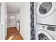 Convenient laundry room with stackable washer and dryer at 3324 N Glencoe St, Denver, CO 80207