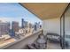 Private balcony offering stunning city views at 1020 15Th St # 27E, Denver, CO 80202