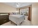 Bedroom featuring soft carpeting, and a view of the outside at 22801 E Briarwood Pl, Aurora, CO 80016