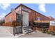 Exterior view of a cafe near the property at 3667 Hudson St, Denver, CO 80207