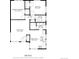Layout of the home includes bedrooms, bathrooms, kitchen, and living areas at 3667 Hudson St, Denver, CO 80207