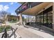 A charming restaurant patio area with outdoor seating, perfect for enjoying a meal outside at 3667 Hudson St, Denver, CO 80207