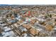 House view from above, in a residential area at 1441 E 84Th Pl, Denver, CO 80229