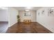 Finished basement with laminate floors and built-ins at 1441 E 84Th Pl, Denver, CO 80229