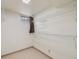 Basement storage room with wire shelving at 1441 E 84Th Pl, Denver, CO 80229