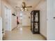 Hallway with tile floors and ceiling fan at 1441 E 84Th Pl, Denver, CO 80229