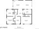 Floor plan showing a 3 bed, 1 bath home at 1441 E 84Th Pl, Denver, CO 80229