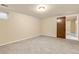 Neutral colored bedroom with tile flooring at 1001 Dakin St, Denver, CO 80221